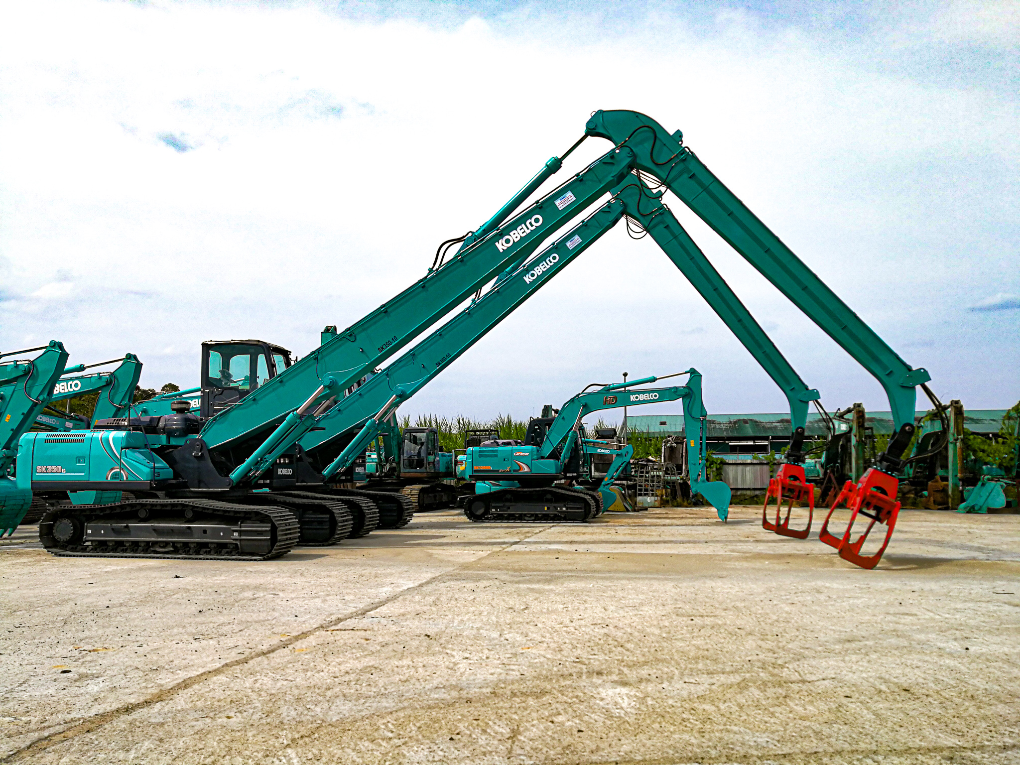 Material Handling Kobelco SK350-10 for SK350LC